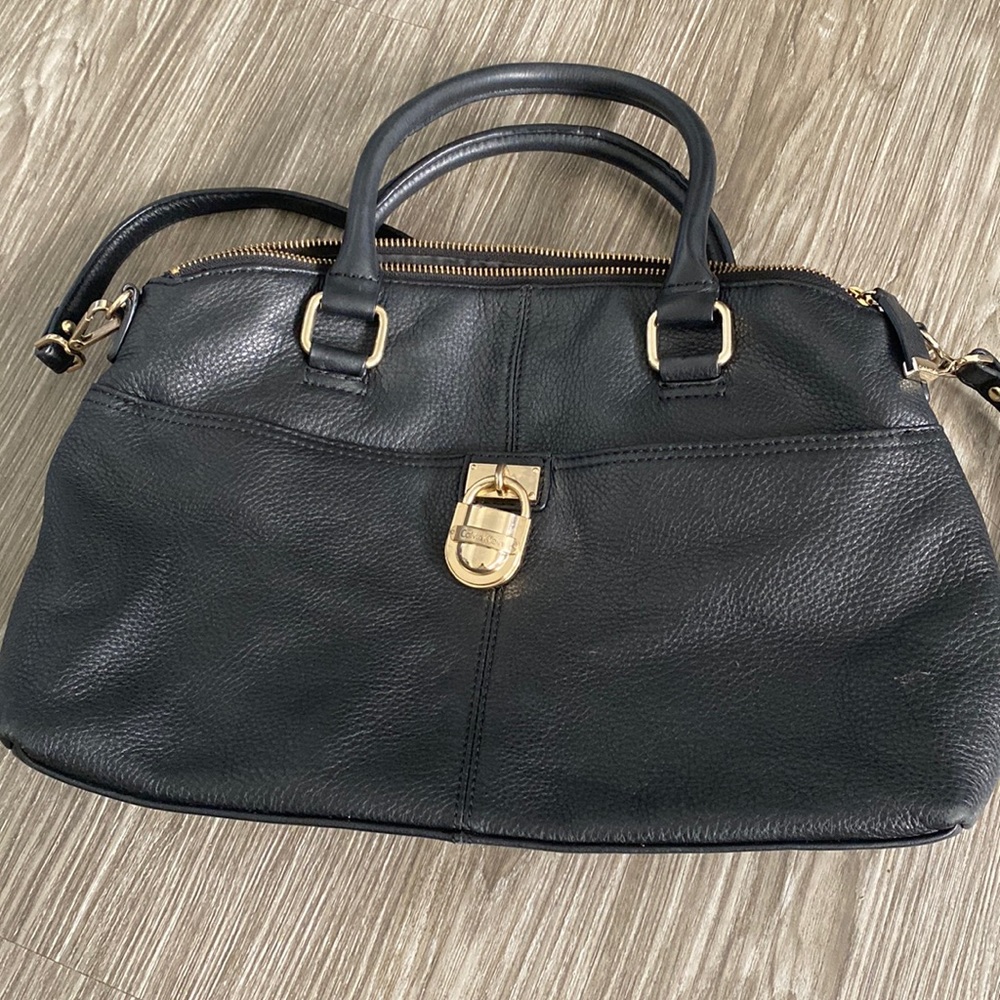 Calvin Klein Modena Leather Satchel